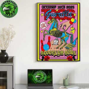 Guerilla Toss At Brooklyn Bowl In Brooklyn New York On October 16 2025 Home Decor Poster Canvas