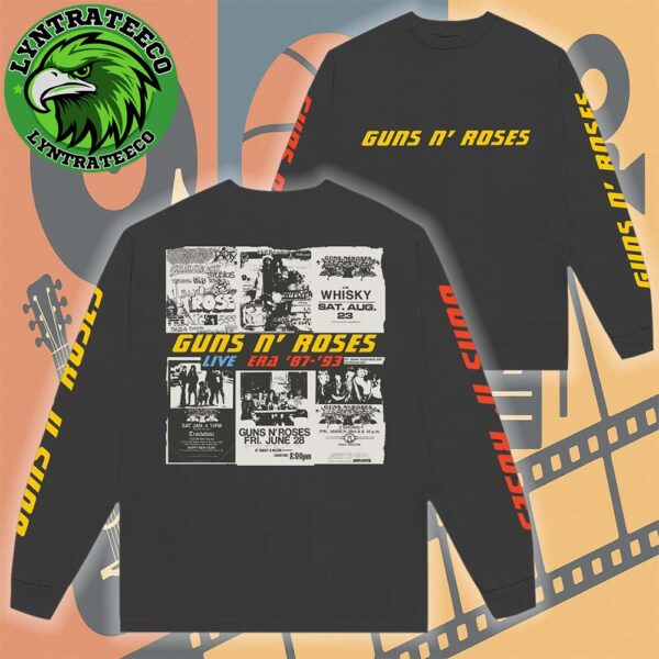 Guns N Roses For Live Era On Octorber 2025 All Over Print Shirt