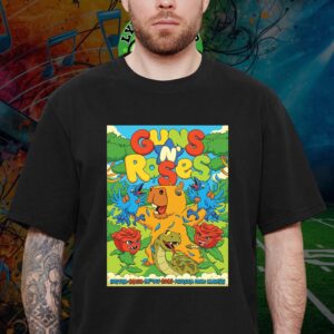 Guns N Roses Live Concert At Proreira Paulo Leminski In Curitiba Brazil On October 28 2025 Unisex T-Shirt