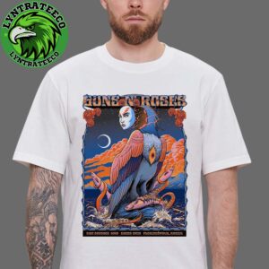 Guns N Roses Live Show Music At Arena Orus In Florianopolis Brazil On October 21 2025 Unisex T-Shirt