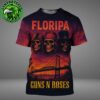 Guns N Roses Live Show Music At Arena Orus In Florianopolis Brazil On October 21 2025 All Over Print Shirt
