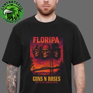 Guns N Roses Live Show Music At Arena Orus In Florianopolis Brazil On October 21 To 25 2025 Unisex T-Shirt
