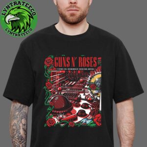 Guns N Roses Live Show Music At Estadio Huracan In Buenos Aires Argentina On October 17 2025 Unisex T-Shirt