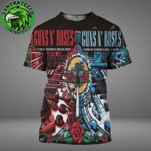 Guns N Roses Live Show Music At Estadio Huracan In Buenos Aires Argentina On October 17 And 18 2025 All Over Print Shirt