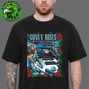 Guns N Roses Live Show Music At Estadio Huracan In Buenos Aires Argentina On October 18 2025 Unisex T-Shirt