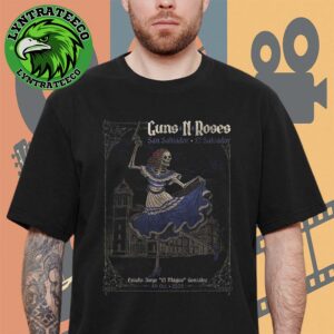 Guns N Roses Live Show Music At San Salvador In El Salvador On Octorber 04 2025 Unisex T-Shirt