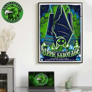 Hippie Sabotage At The Caverns In Grundy CO TN On October 25 2025 Home Decor Poster Canvas