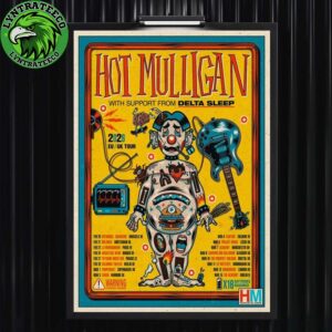 Hot Mullgan EU And UK Tour Sechdule 2026 Home Decor Poster Canvas