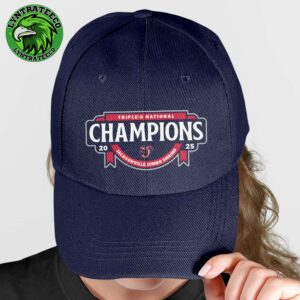 Jacksonville Jumbo Shrimp 2025 Triple A National Champions Official Logo Classic Cap Hat Snapback