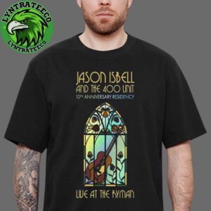 Jason Isbell And The 400 Unit At Ryman Auditorium In Nashville TN On October 16 To 25 2025 Unisex T-Shirt