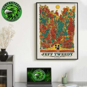 Jeff Tweedy At The State Theatre In Portland ME On October 16 2025 Home Decor Poster Canvas