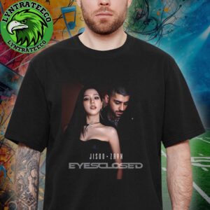 Jisoo And Zayn For Eyes Closed On Octorber 07 2025 Unisex T-Shirt