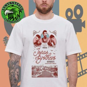 Jonas Brothers Live Show Music At Chi Health Center In Omaha NE On Octorber 06 2025 Unisex T-Shirt