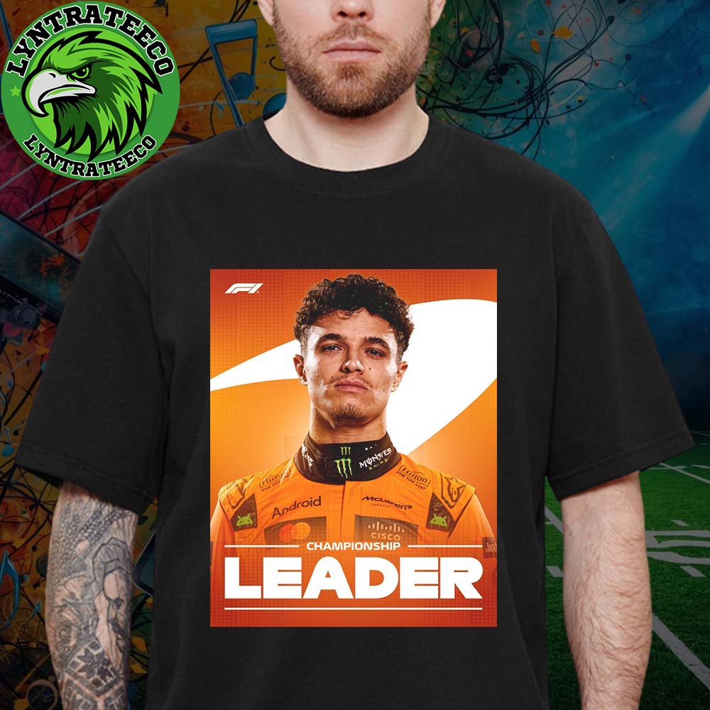 Lando Norris For F1 Championship Leader On October 27 2025 Unisex T-Shirt Lando Norris For F1 Championship Leader On October 27 2025 Unisex T-Shirt