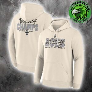 Las Vegas Aces Fanatics Beige 2025 WNBA Finals Champions Courtside Unisex T-Shirt