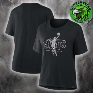 Las Vegas Aces Fanatics Black 2025 WNBA Finals Champions Unisex T-Shirt