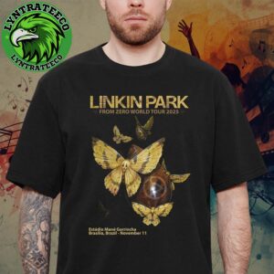 Linkin Park From Zero World Tour At Estadio Mane Garrincha In Brasilla Brazil On November 11 2025 Unisex T-Shirt