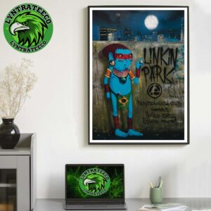 Linkin Park From Zero World Tour At Estadio Morum BIS In Sao Paulo Brazil On November 08 2025 Home Decor Poster Canvas