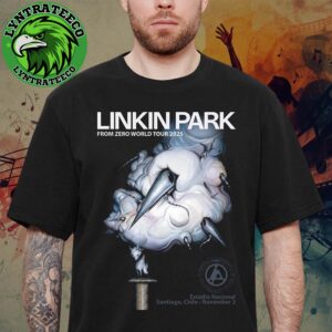 Linkin Park From Zero World Tour At Estadio Nacional In Santiago Chile On November 02 2025 Unisex T-Shirt