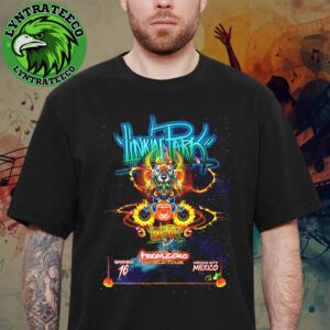 Linkin Park From Zero World Tour At Mexico City In Mexico On November 16 2025 Unisex T-Shirt