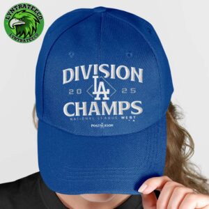 Los Angeles Dodgers Fanatics Royal 2025 MLB NL West Division Champions Locker Room Classic Cap Hat Snapback