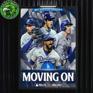 Los Angeles Dodgers For Champions MLB National League Division Series 2025 Home Decor Poster Canvas