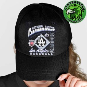 Los Angeles Dodgers For MLB NLCS National League Champions 2025 Cap Hat Snapback
