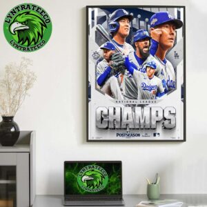 Los Angeles Dodgers For MLB National League Champions 2025 Home Decor Poster Canvas