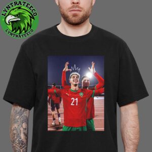 Yassir Zabiri Of Marocco For FIFA Champions U20WC 2025 Unisex T-Shirt