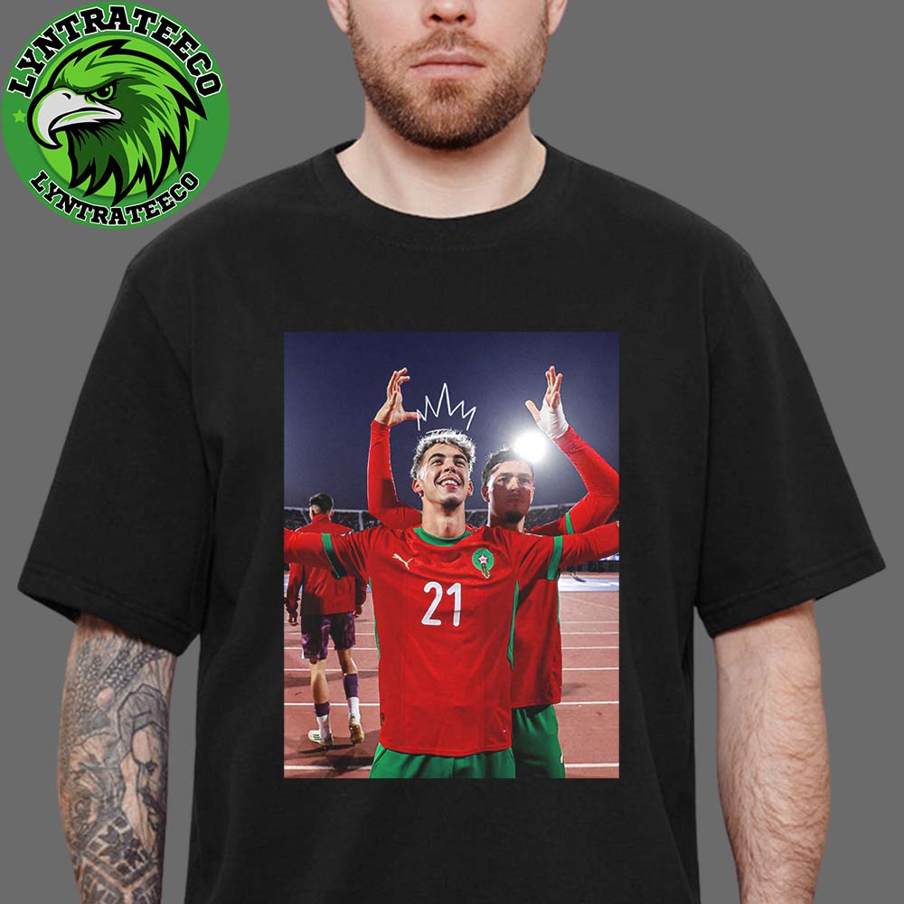Yassir Zabiri Of Marocco For FIFA Champions U20WC 2025 Unisex T-Shirt Yassir Zabiri Of Marocco For FIFA Champions U20WC 2025 Unisex T-Shirt