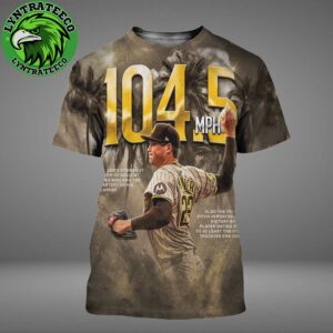 Mason Miller With 104.5mph For MLB Potseason NL Wild Card Series On Octorber 01 2025 All Over Print Shirt