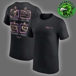 Matchup Battle Tom Aspinall VS Ciryl Gane And Virna Jandiroba VS Mackenzie Dern For UFC321 At Etihad Arena Abu Dhabi In United Arab Emirates On October 26 2025 Unisex T-Shirt