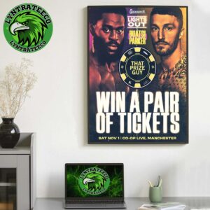Matchup Boxxing Joshua Buatsi Vs Zach Parker At CO OP Live Arena In Manchester UK On November 01 2025 Home Decor Poster Canvas