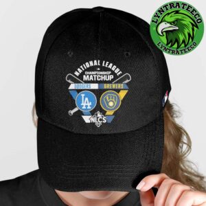 Matchup Los Angeles Dodgers VS Milwaukee Brewers NLCS Championship MLB 2025 Cap Hat Snapback