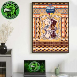 Matchup Miami Dolphins VS Washington Commanders For NFL Madrid Game At Santiago Bernabeu Stadium In Madrid Spain On November 16 2025 Home Decor Poster Canvas