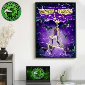 Matchup Minnesota Vikings VS Philadelphia Eagles For NFL Week 7 On October 19 2025 Home Decor Poster Canvas