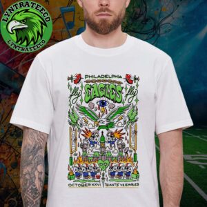Matchup NFL Philadelphia Eagles VS New York Giants At Lincoln Financial Field In Philadelphia PA On October 26 2025 Unisex T-Shirt