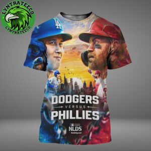 Matchup Philadelphia Phillies Vs Los Angeles Dodgers Will Meet In The Playoffs MLB 2025 All Over Print Shirt
