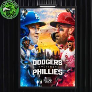 Matchup Philadelphia Phillies Vs Los Angeles Dodgers Will Meet In The Playoffs MLB 2025 Home Decor Poster Canvas