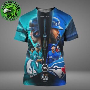 Matchup Seattle Mariners VS Toronto Blue Jays For ALCS American League Championship Series MLB 2025 All Over Print Shirt