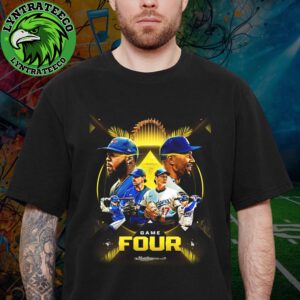 Matchup Toronto Blue Jays VS Los Angeles Dodgers For MLB World Series Game Four On October 29 2025 Unisex T-Shirt