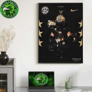 Matchup Vanderbilt Commodores VS LSU Tigers For NFL Game 07 Uniform On October 17 2025 Home Decor Poster Canvas