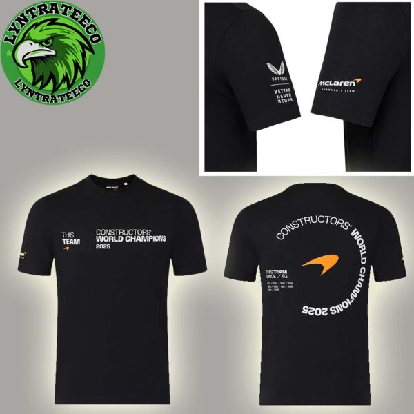 McLAREN For F1 Constructors World Champions 2025 All Over Print Shirt