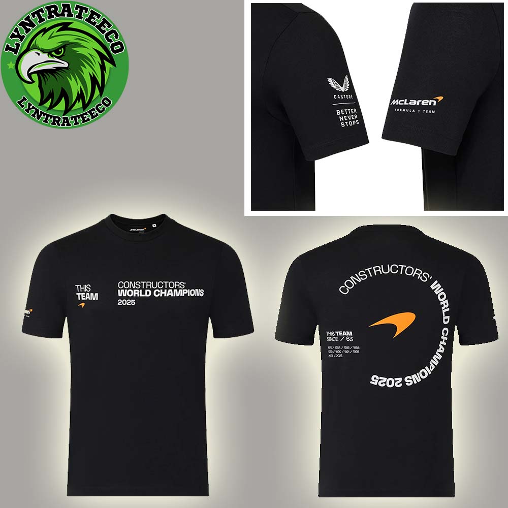 McLAREN For F1 Constructors World Champions 2025 All Over Print Shirt