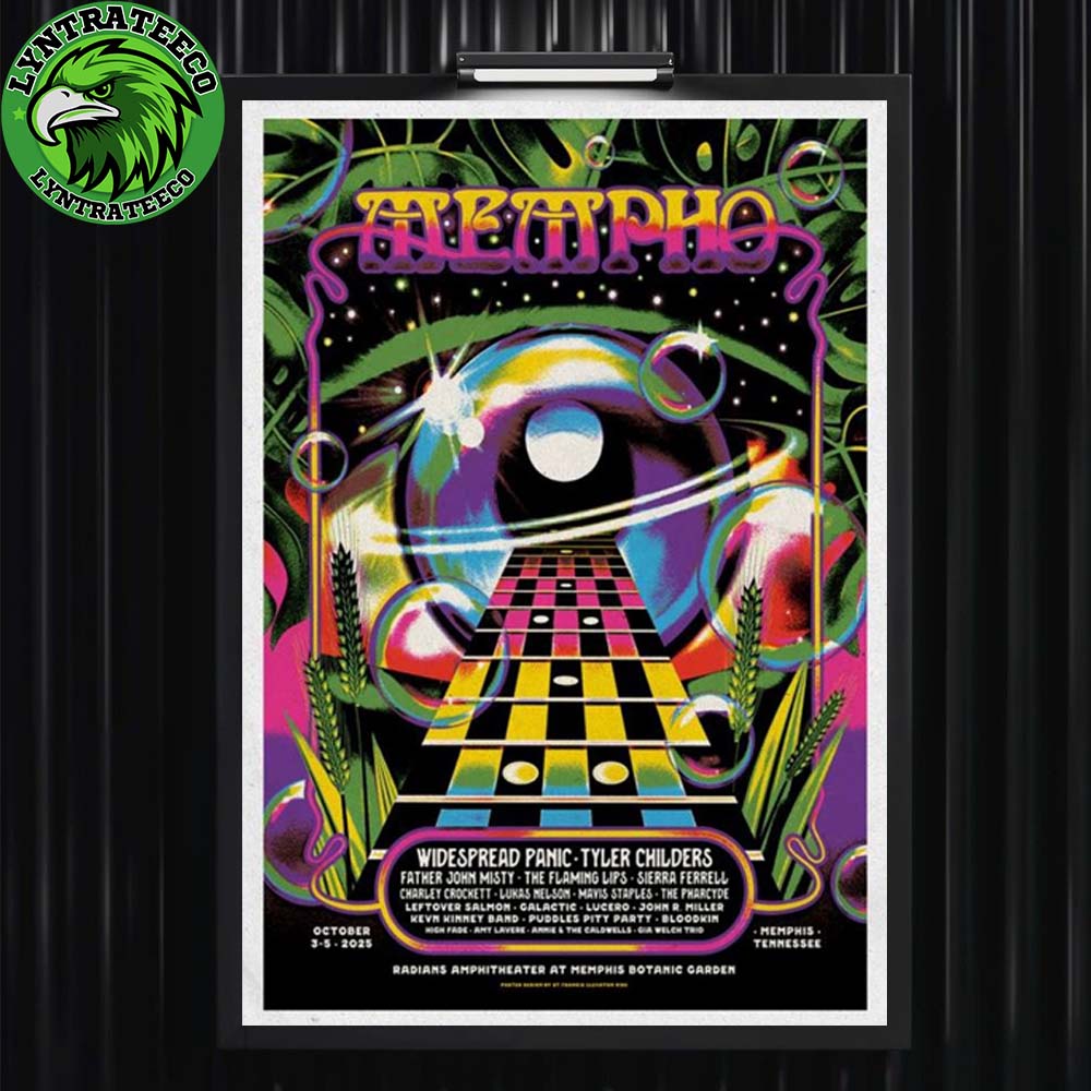 Mempho Music Festival For Radians Amphitheater At Memphis Botanic Gardens In Memphis TN On October 03 To 05 2025 Home Decor Poster Canvas Mempho Music Festival For Radians Amphitheater At Memphis Botanic Gardens In Memphis TN On October 03 To 05 2025 Home Decor Poster Canvas