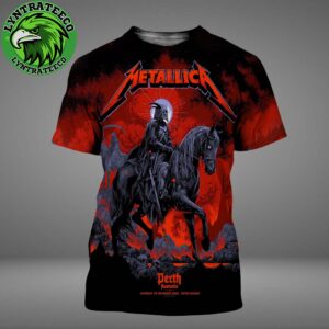 Metallica Live Show Music At Optus Stadium In Perth Rustralia On November 01 2025 All Over Print Shirt