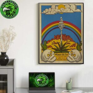 Minus The Bear At Marquee Theatre In Tempe AZ On October 14 2025 Home Decor Poster Canvas