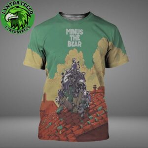 Minus The Bear At The Belasco In Los Angeles CA On October 11 And 12 2025 All Over Print Shirt