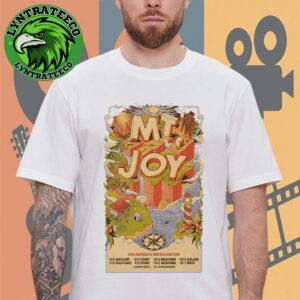 Mt Joy For Australia And New Zealand Tour Sechdule On February 2026 Unisex T-Shirt