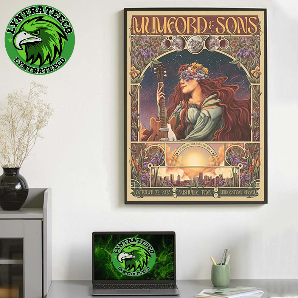 Mumford And Sons Live Concert At Bridgestone Arena In Nashville TN On October 22 2025 Home Decor Poster Canvas Mumford And Sons Live Concert At Bridgestone Arena In Nashville TN On October 22 2025 Home Decor Poster Canvas